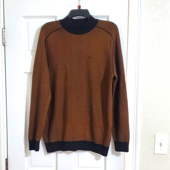 Men Cowlneck Sweater US Size M - Picture 1 of 5